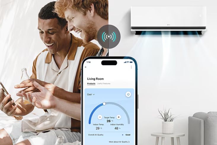 LG ThinQ sẽ giúp bạn chăm sóc không khí hàng ngày thông minh
