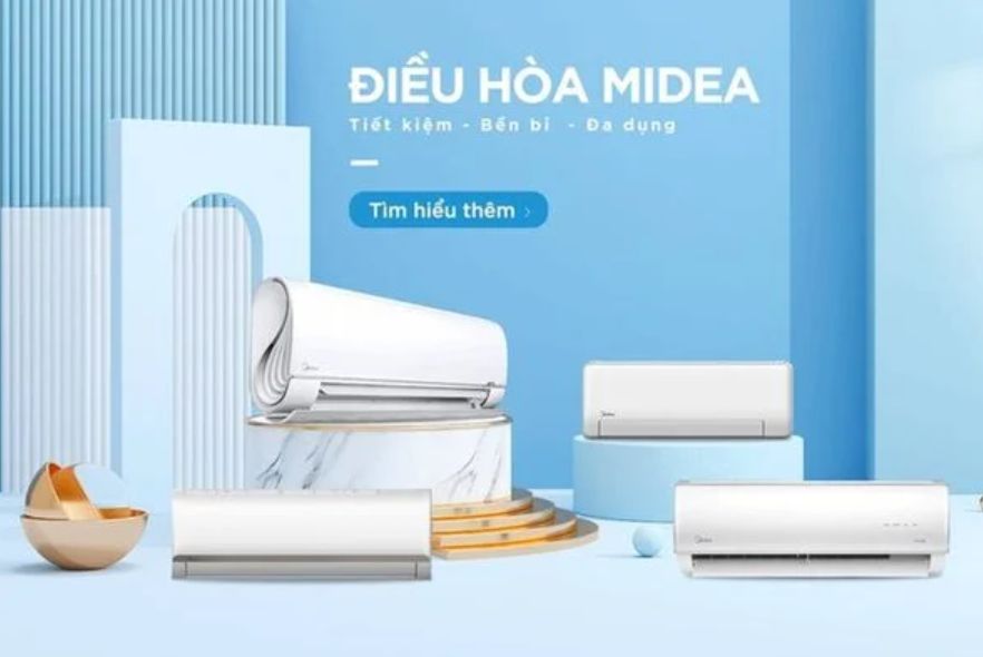 Midea thương hiệu điều hòa rẻ tiết kiệm điện